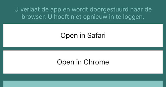 Stap 4 Betaalpas blokkeren via Mobiel Bankieren App